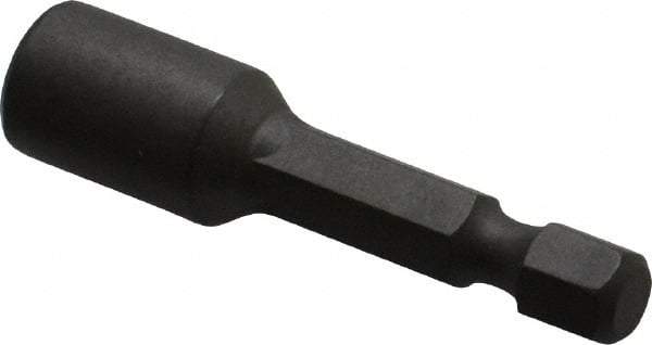 Wera - 5.5mm Nonmagnetic Nutsetter - 1/4" Hex Drive, 2" OAL, 7/16" Socket Nose Diam - All Tool & Supply