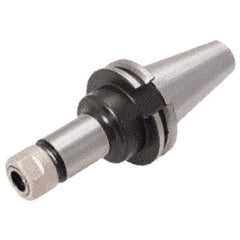 Iscar - 0.041" to 0.514" Capacity, 8" Projection, CAT50 Taper Shank, ER20 Collet Chuck - Through Coolant - Exact Industrial Supply