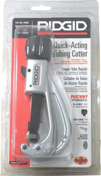 Ridgid - 1/4" to 1-5/8" Pipe Capacity, Tube Cutter - Cuts Metal - All Tool & Supply