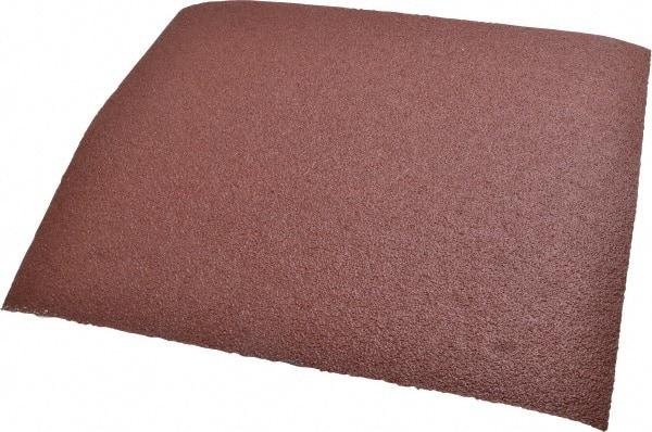 3M - 40 Grit, Aluminum Oxide Sanding Sheet - 11" Long x 9" Wide, Coarse Grade, X Weighted Cloth Backing - All Tool & Supply