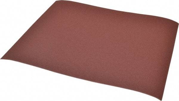 3M - 120 Grit, Aluminum Oxide Sanding Sheet - 11" Long x 9" Wide, Fine Grade, J Weighted Cloth Backing - All Tool & Supply