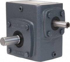 Boston Gear - 2.38 Centerline Distance, 15:1, 117 RPM Output, 2.34 Input Horsepower, 1,159 Lbs. Max Torque, Speed Reducer - Single Shaft Left - All Tool & Supply