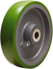 Hamilton - 10 Inch Diameter x 2-1/2 Inch Wide, Polyurethane on Cast Iron Caster Wheel - 2,500 Lb. Capacity, 3-1/4 Inch Hub Length, 1-1/4 Inch Axle Diameter, Tapered Roller Bearing - All Tool & Supply