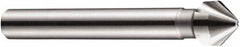 DORMER - 10mm Shank Diam, 3 Flute 90° High Speed Steel Countersink - All Tool & Supply