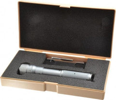 Mitutoyo - 0.8 to 1", Mechanical Inside Hole Micrometer - 0.0002" Graduation, 0.00015" Accuracy, Ratchet Stop Thimble - All Tool & Supply