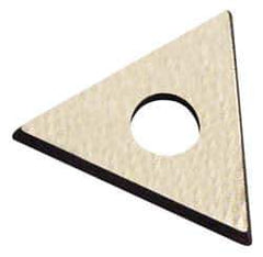 Hyde Tools - Solid Carbide Triangular Stiff Scraper Replacement Blade - 5-7/8" Blade Length x 7/8" Blade Width, For 10600 - All Tool & Supply