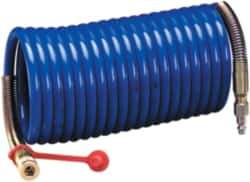 3M - 100 Ft. Long, High Pressure Coiled SAR Supply Hose - 3/8 Inch Inside Diameter, Compatible with 3M High Pressure Compressed Air System - All Tool & Supply