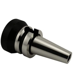 Criterion - 1-1/2-18 Threaded Mount, Boring Head Taper Shank - Threaded Mount Mount, 2.06 Inch Projection, 3 Inch Nose Diameter - Exact Industrial Supply