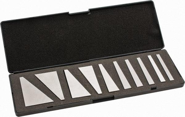 Value Collection - 1 to 30° Angle, 3 Inch Long, Steel, Angle Block Set - All Tool & Supply