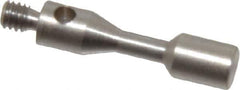 SPI - 3 mm Ball Diameter, M2 Thread, Steel Point Disc Tip CMM Stylus - 13 mm Overall Length - All Tool & Supply