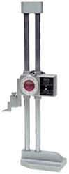 Mitutoyo - 12" Dial Height Gage - 0.001" Graduation, Accurate to 0.0015", Dial and Counter Display - All Tool & Supply