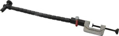 Flexbar - 12 Inch Long, Magnetic Indicator Base Flexible Arm on C-Clamp - Use With Flexbar Universal Holders - All Tool & Supply