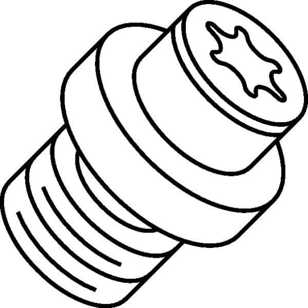 Kennametal - Hex Socket Adjusting Screw for Indexables - All Tool & Supply