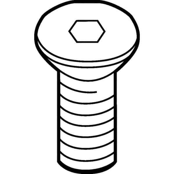 Kennametal - Hex Socket Cap Screw for Indexable Boring Bars - M4x0.7 Thread - All Tool & Supply