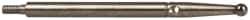 Compac - 2mm Ball Diam, Carbide, Ball Test Indicator Contact Point - 1.44" Contact Point Length, Use with Brown & Sharpe Dial Test Indicators - All Tool & Supply