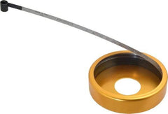 Made in USA - 0.001 Inch Graduation, 36 to 48 Inch Measurement, Spring Steel Diameter Tape Measure - 1/2 Inch Wide, 0.01 Inch Thick - All Tool & Supply