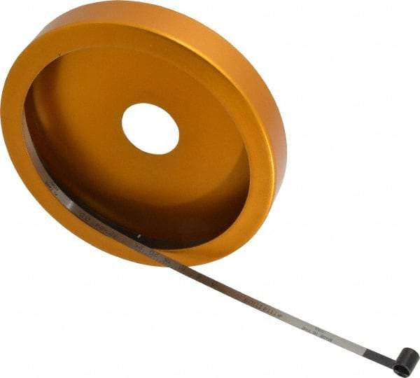 Made in USA - 0.001 Inch Graduation, 72 to 84 Inch Measurement, Spring Steel Diameter Tape Measure - 1/2 Inch Wide, 0.01 Inch Thick - All Tool & Supply