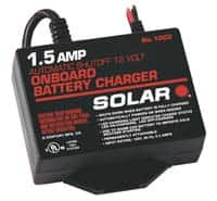 Solar - 12 Volt Specialty Charger - All Tool & Supply