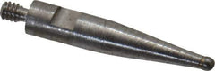 SPI - 0.04" Ball Diam, Carbide, Ball Test Indicator Contact Point - 1/2" Contact Point Length, Use with Brown & Sharpe Test Indicators - All Tool & Supply