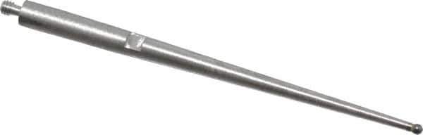 SPI - 0.04" Ball Diam, Carbide, Ball Test Indicator Contact Point - 1.437" Contact Point Length, Use with Brown & Sharpe Test Indicators - All Tool & Supply