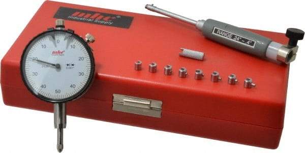 Value Collection - 9 Anvil, 0.24 to 0.4" Dial Bore Gage - 0.001" Graduation, 1.57" Gage Depth - All Tool & Supply