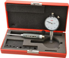 Value Collection - 9 Anvil, 0.24 to 0.4" Dial Bore Gage - 0.0005" Graduation, 1.57" Gage Depth - All Tool & Supply