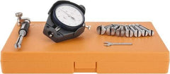 Mitutoyo - 8 Anvil, 0.4 to 0.7" Dial Bore Gage - 0.0001" Graduation, 2.4" Gage Depth, Accurate to 0.00016" - All Tool & Supply