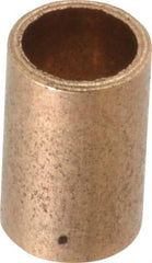 Boston Gear - 1/4" Inside x 5/16" Outside Diam, Oil Impregnated Bronze SAE-841 Sleeve Bearing - 1/2" OAL - All Tool & Supply