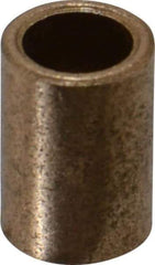 Boston Gear - 5/16" Inside x 7/16" Outside Diam, Oil Impregnated Bronze SAE-841 Sleeve Bearing - 5/8" OAL - All Tool & Supply