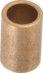 Boston Gear - 3/8" Inside x 1/2" Outside Diam, Oil Impregnated Bronze SAE-841 Sleeve Bearing - 3/4" OAL - All Tool & Supply