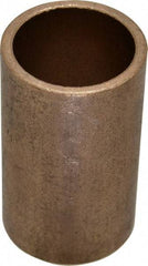 Boston Gear - 1-1/4" Inside x 1-1/2" Outside Diam, Oil Impregnated Bronze SAE-841 Sleeve Bearing - 2-1/2" OAL - All Tool & Supply