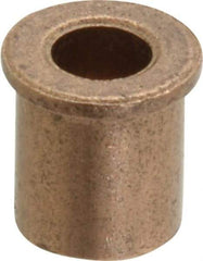 Boston Gear - 3/16" Inside x 5/16" Outside Diam, Oil Impregnated Bronze Sleeve Bearing - 3/8" Flange Outside Diam, 3/64" Flange Thickness, 3/8" OAL - All Tool & Supply