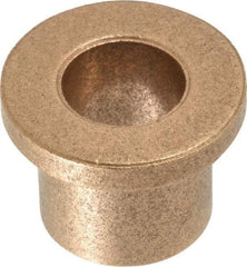 Boston Gear - 7/16" Inside x 5/8" Outside Diam, Oil Impregnated Bronze Sleeve Bearing - 7/8" Flange Outside Diam, 1/8" Flange Thickness, 5/8" OAL - All Tool & Supply