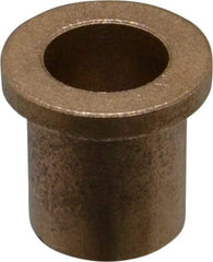 Boston Gear - 5/8" Inside x 13/16" Outside Diam, Oil Impregnated Bronze Sleeve Bearing - 1-1/16" Flange Outside Diam, 5/32" Flange Thickness, 1" OAL - All Tool & Supply