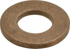 Boston Gear - 0.6285" Inside x 1-1/4" Outside Diam, 1/8" Thick, Bronze SAE-841 Thrust Bearing - 10,000 Max Pressure x Velocity - All Tool & Supply