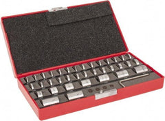 Value Collection - 36 Piece, 0.05 to 1", Spacer Block Set - Round, 0.0001" Tolerance - All Tool & Supply