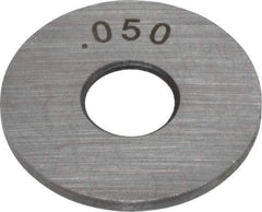 Value Collection - 0.05" Round Steel Spacer Block - Accuracy Grade B - All Tool & Supply