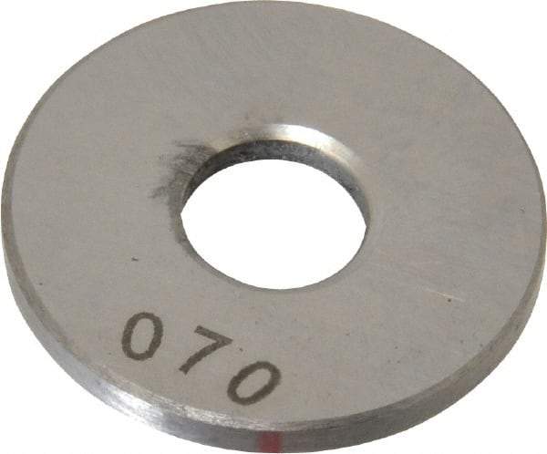 Value Collection - 0.07" Round Steel Spacer Block - Accuracy Grade B - All Tool & Supply