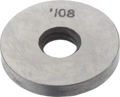 Value Collection - 0.108" Round Steel Spacer Block - Accuracy Grade B - All Tool & Supply