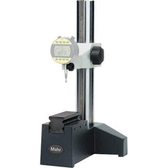 Mahr - Steel (Balls & Cable), Comparator Gage Stand - 9-1/2" High, 5-1/2" Base Length x 6" Base Width x 4" Base Height, Includes Holder - All Tool & Supply