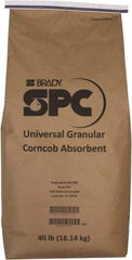 Brady SPC Sorbents - 40 Lb Bag Corncob Granular Sorbent - Universal Use - All Tool & Supply