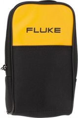 Fluke - Black/Yellow Electrical Test Equipment Case - Use with Digital Multimeters - All Tool & Supply