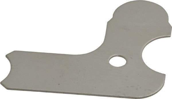 Value Collection - 15/64 Inch Radius Gage - Chrome Coated, Stainless Steel - All Tool & Supply