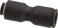 Legris - 1/8 x 1/4" Outside Diam, Nylon Push-to-Connect Tube Union - 290 Max psi - All Tool & Supply