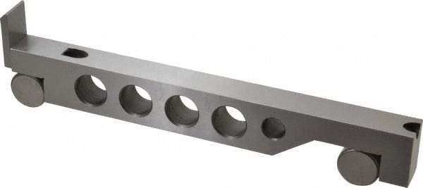 Value Collection - 10 Inch Long x 1 Inch Wide x 0.0004 Inch Parallelism, 10 Inch Between Rolls, Sine Bar - All Tool & Supply