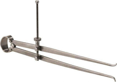 Value Collection - 10 Inch Leg, Spring Joint, Steel, Polished, Inside Caliper - 10 Inch Max Measurement, 250mm Max Measurement, Flat Leg with Quick Nut Adjustment - All Tool & Supply