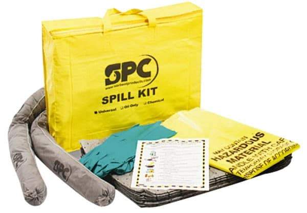 Brady SPC Sorbents - 5 Gal Capacity Universal Spill Kit - Bag - All Tool & Supply