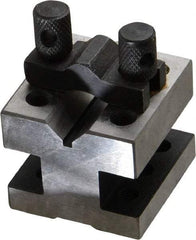 Value Collection - 19/32" Max Capacity, 90° Angle, Hardened Steel V-Block - 1-3/8" Long x 1-3/8" Wide x 1-3/16" High, Sold as Individual - All Tool & Supply