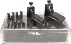 SPI - 0.03 to 9/32" Capacity, 90° Angle, V-Block - Includes 2 Super Wee Blocks, 5 Upper Prisms, Bridges, Fitted Case, Sold as 2 Block Set - All Tool & Supply