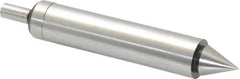 Value Collection - 0.2" Head Diam, 1/2" Shank, Double End, Mechanical Edge and Center Finder - Accurate to 0.0002", Conical and Cylindrical Contact - All Tool & Supply